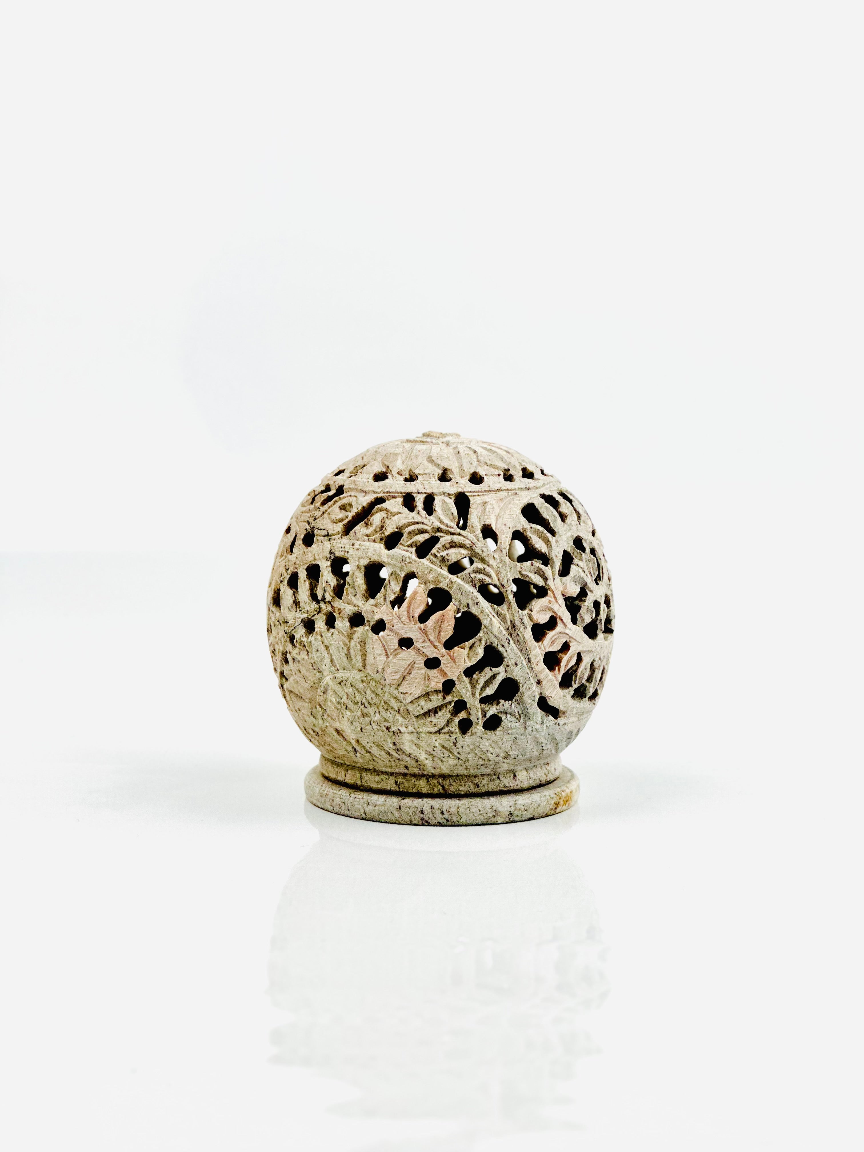Solace Flower Glow Ball - 4"H x 2.6"L x 3.5"B - Tejo
