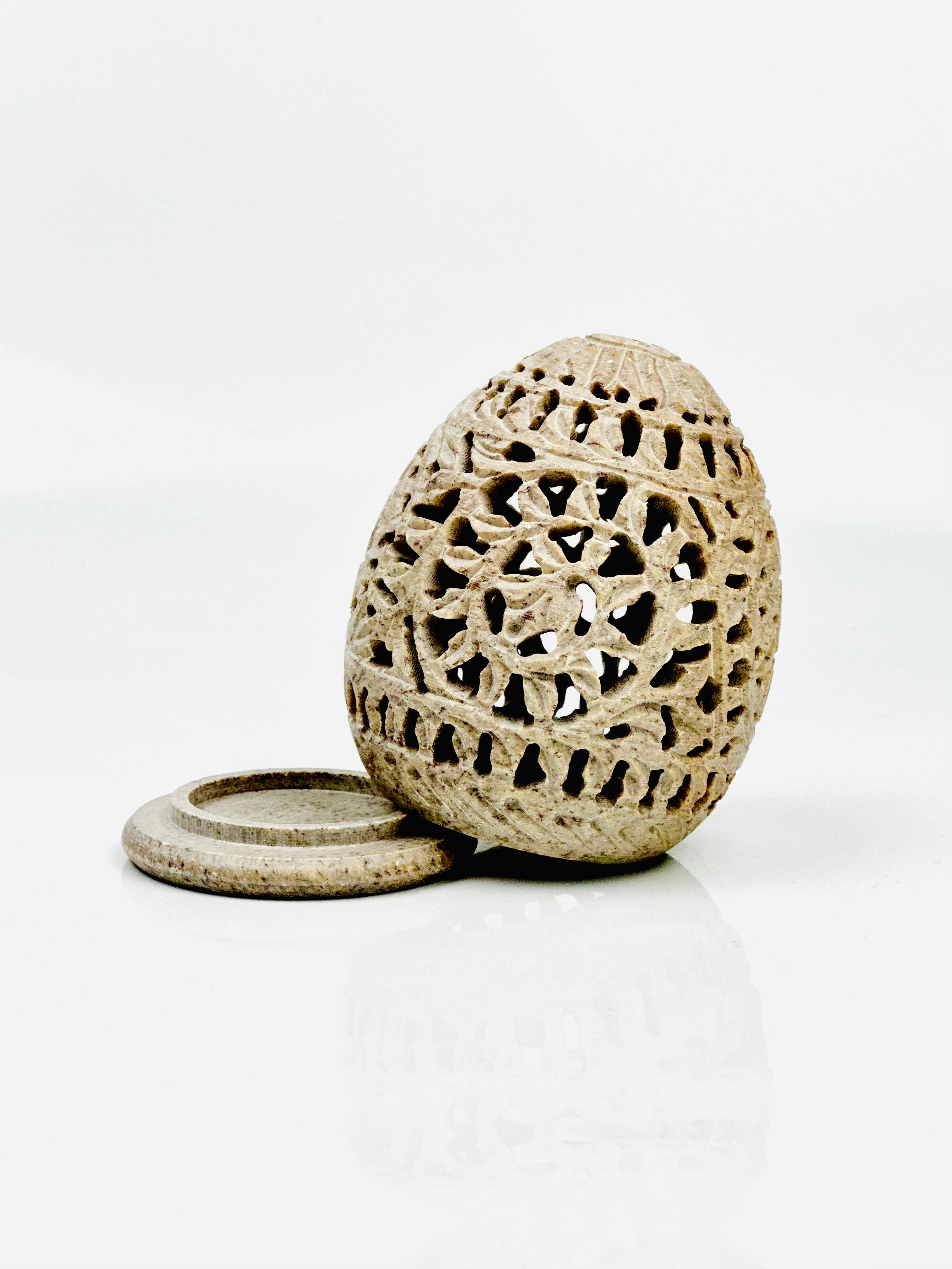 Zenith Flower Glow Egg - 2.2"L x 3"B x 4"H - Tejo