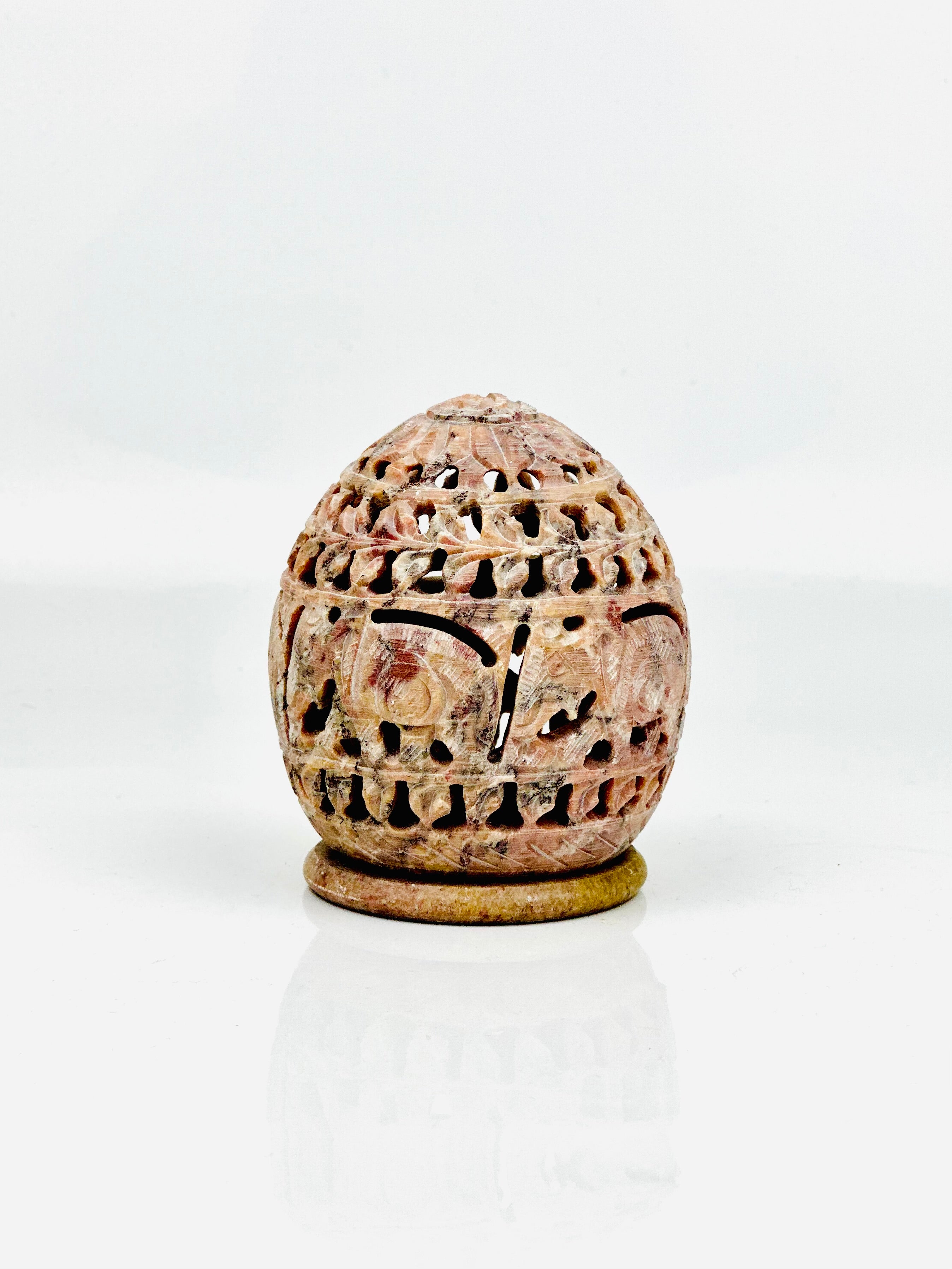 Zenith Elephant Glow Egg - 2.2"L x 3"B x 4"H - Tejo