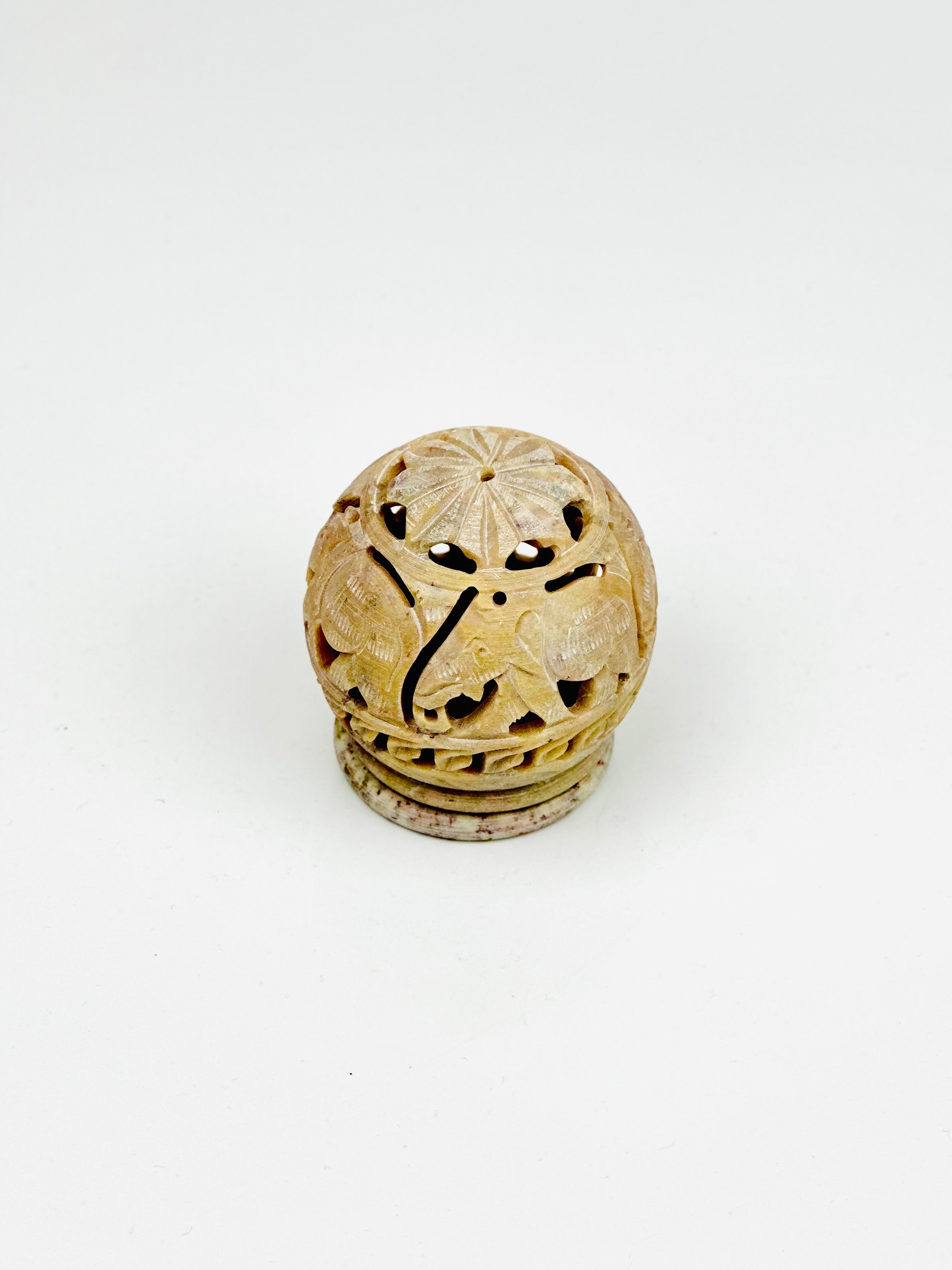 Orchid Elephant Glow Ball - 2.5"H x 2"BD x 2.5"B - Tejo